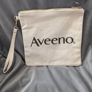 Aveeno Canvas Make-Up Cosmetics Bag